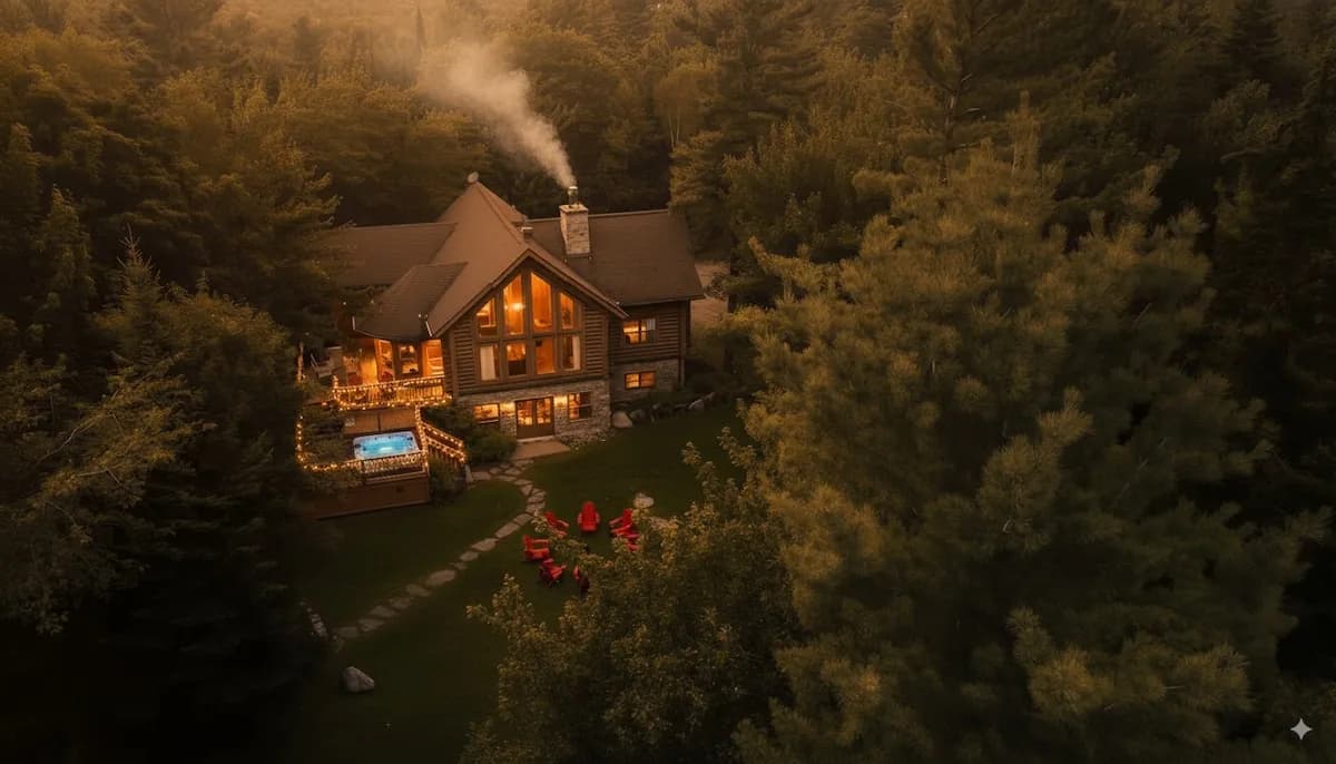 Chalet Authentik 27 – Spa, piscine et — photo 1